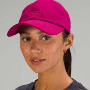 Lululemon - Womens Baller Hat Soft *Embroidered (Wild Berry / Sonic Pink)